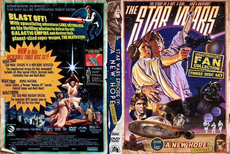 star wars dvd cover art. RE: THE STAR WARS REVISITED SAGA'S CUSTOM DVD COVER THREAD