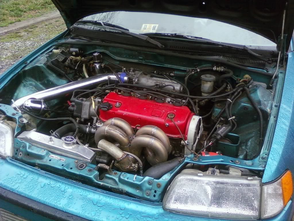 Post your engine bay | Page 22 | Honda D Series Forum