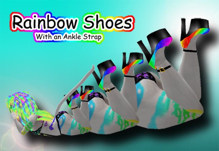 rainbow shoes cl