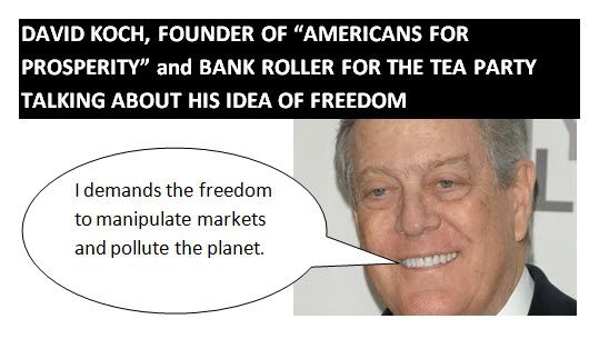 Freedom for Koch