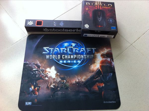 Mouse Diablo 3 Steelseries Gaming Nguyên seal New 100%  full box quà tặng 16$