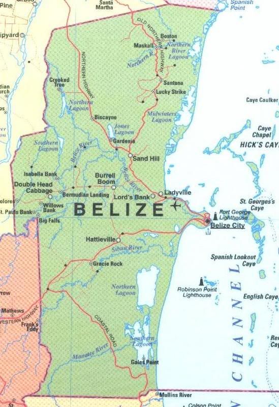 Belize Districts