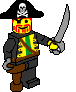 pirate gif photo: Lego Pirate LegoPirate.gif