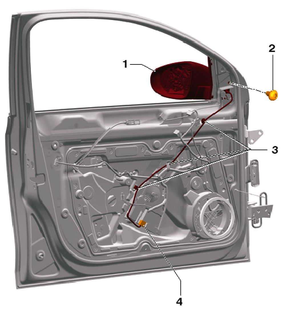 Wing Mirror Kicked Partially Detached from Door.... UK Volkswagen Forum