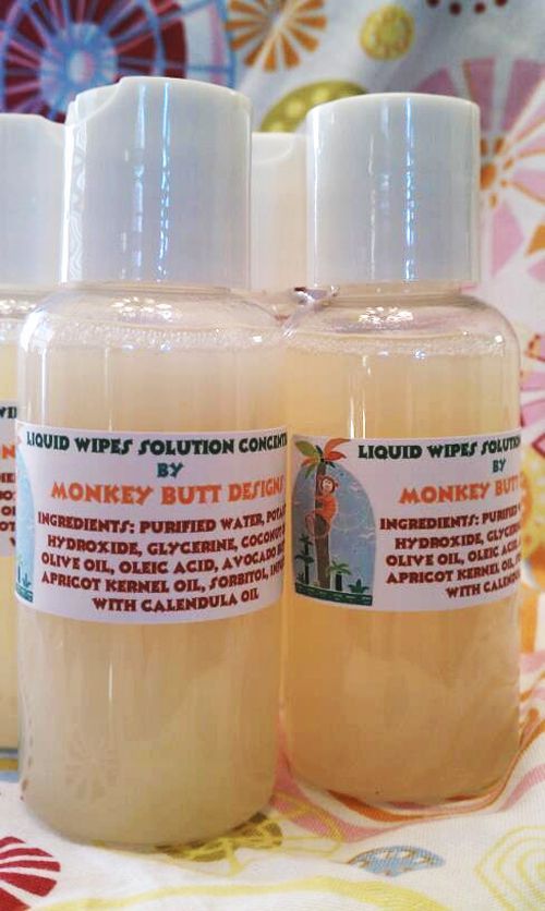 Liquid Wipes Solution Concentrate, 2.7 ozs, Sampler size