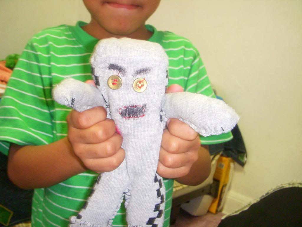 Sock Zombie! Pictures, Images and Photos