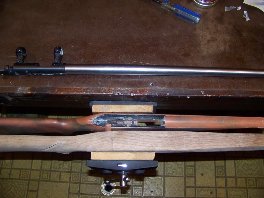 stock inletting need some pointers Rimfire Central Firearm Forum