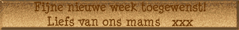 Banner nieuwe week