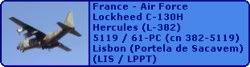 France - Air Force Lockheed C-130H Hercules (L-382) 5119 / 61-PC (cn 382-5119)