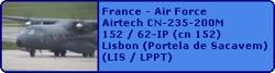 France - Air Force Airtech CN-235-200M 152 / 62-IP (cn 152)