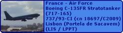 France - Air Force Boeing C-135FR Stratotanker (717-165) 737 / 93-CI (cn 18697/C2009)