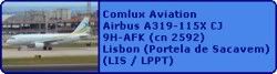 Comlux Aviation Airbus A319-115X CJ 9H-AFK (cn 2592)