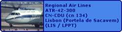 Regional Air Lines ATR-42-300 CN-CDU (cn 134)