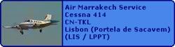 Air Marrakech Service Cessna 414 CN-TKL