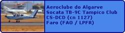 Aeroclube do Algarve Socata TB-9C Tampico Club CS-DCD (cn 1127)