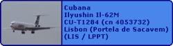 Cubana Ilyushin Il-62M CU-T1284 (cn 4053732)