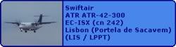Swiftair ATR ATR-42-300 EC-ISX (cn 242)