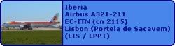 Iberia Airbus A321-211 EC-ITN (cn 2115)