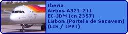 Iberia Airbus A321-211 EC-JDM (cn 2357)