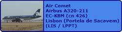Air Comet Airbus A320-211 EC-KBM (cn 426)