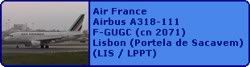 Air France Airbus A318-111 F-GUGC (cn 2071)