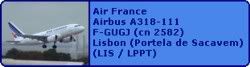 Air France Airbus A318-111 F-GUGJ (cn 2582)