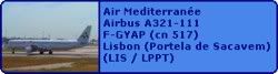 Air Mediterran�e Airbus A321-111 F-GYAP (cn 517)