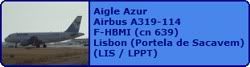 Aigle Azur Airbus A319-114 F-HBMI (cn 639)