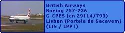 British Airways Boeing 757-236 G-CPES (cn 29114/793)