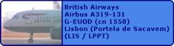 British Airways Airbus A319-131 G-EUOD (cn 1558)