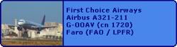 First Choice Airways Airbus A321-211 G-OOAV (cn 1720)