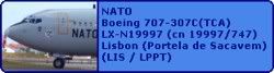 NATO Boeing 707-307C(TCA) LX-N19997 (cn 19997/747)