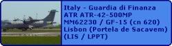 Italy - Guardia di Finanza ATR ATR-42-500MP MM62230 / GF-15 (cn 620)