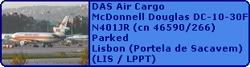 DAS Air Cargo McDonnell Douglas DC-10-30(F) N401JR (cn 46590/266) Parked