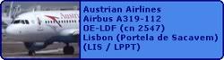 Austrian Airlines Airbus A319-112 OE-LDF (cn 2547)