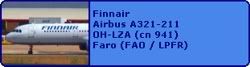 Finnair Airbus A321-211 OH-LZA (cn 941)