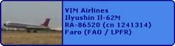 VIM Airlines Ilyushin Il-62M RA-86520 (cn 1241314)