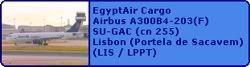 EgyptAir Cargo Airbus A300B4-203(F) SU-GAC (cn 255)