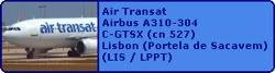 Air Transat Airbus A310-304 C-GTSX (cn 527)