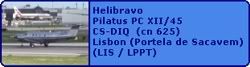 Helibravo Pilatus PC-12 CS-DIQ (cn 625)