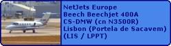 NetJets Beech Beechjet 400A CS-DMW (cn N3500R)