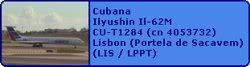 Cubana Ilyushin Il-62M CU-T1284 (cn 4053732)