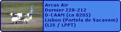 Arcus Air Logistics Dornier Do 228-212 D-CAAM (cn 8205)