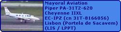 Mayoral Executive Jets Piper PA-31T2 C EC-IPZ (cn 31T-8166056)