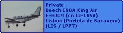 Private Beech C90A King Air F-HJCM (cn LJ-1098)