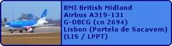 BMI British Midland Airbus A319-131 G-DBCG (cn 2694)