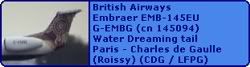 British Airways Embraer EMB-145EU G-EMBG (cn 145094)