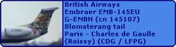 British Airways Embraer EMB-145EU G-EMBH (cn 145107)