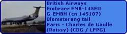British Airways Embraer EMB-145EU G-EMBH (cn 145107)