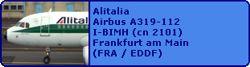 Alitalia Airbus A319-112 I-BIMH (cn 2101)